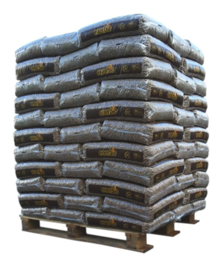 Pellets Enerbio 66 sacs sur palette