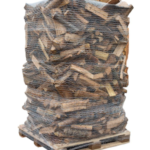 Bois de chauffage 50 cm séchage naturel sur palette