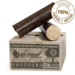 Bois densifié Premium en palette de 80 cartons