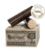 Bois densifié Premium en palette de 80 cartons
