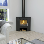 Poêle à bois BRONPI Lerma d’angle 9 kW