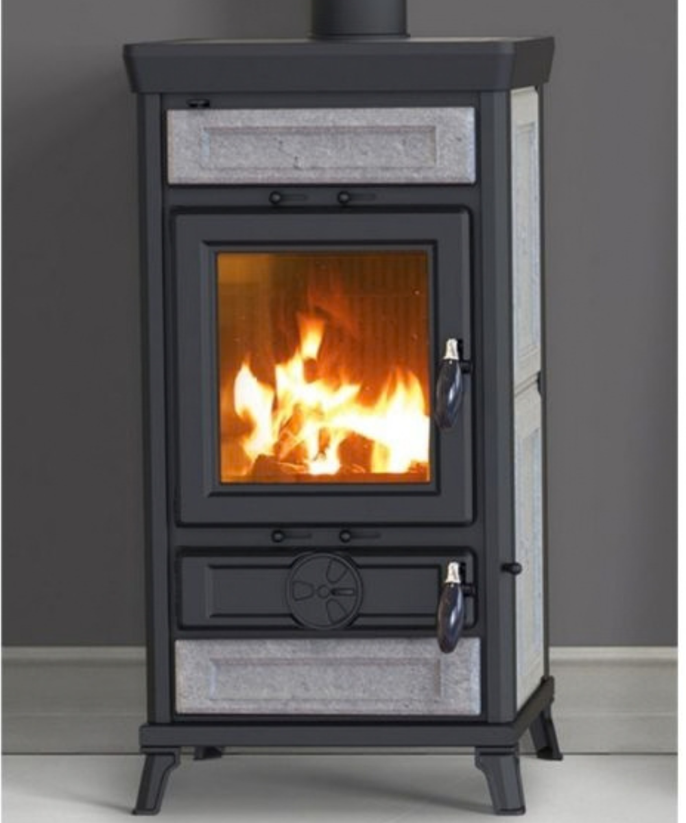 Poêle à bois THERMOROSSI Ilaria Evo6 Stone 11,4 kW Poêle à bois THERMOROSSI Ilaria Evo6 Stone 11,4 kW