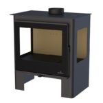 Poêle à bois 3 vitres raccordable BRONPI Loreto – 10 kW – Image 5