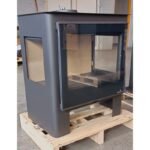 Poêle à bois 3 vitres raccordable BRONPI Loreto – 10 kW – Image 2